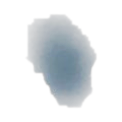 icono acuarela azul